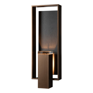 Shadow Box Large w/Slate Outdoor Sconce 5