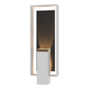 Shadow Box Large w/Slate Outdoor Sconce 