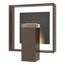 Shadow Box Medium w/Slate Outdoor Sconce 9