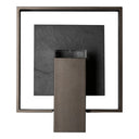 Shadow Box Medium w/Slate Outdoor Sconce 7