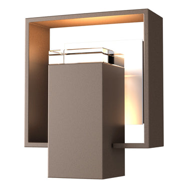 Shadow Box Small Outdoor Sconce 15