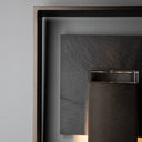 Shadow Box Small w/Slate Dark Sky Friendly Outdoor Sconce 1