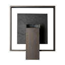 Shadow Box Small w/Slate Dark Sky Friendly Outdoor Sconce 5