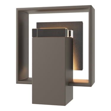 Shadow Box Small w/Slate Outdoor Sconce 8