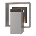 Shadow Box Small w/Slate Outdoor Sconce 9