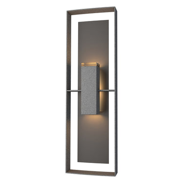 Shadow Box Tall Outdoor Sconce 12