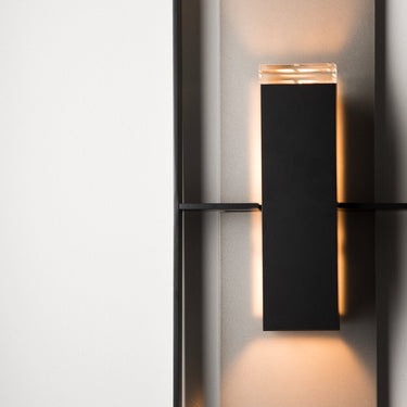 Shadow Box Tall Outdoor Sconce 1
