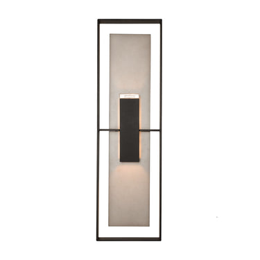 Shadow Box Tall Outdoor Sconce 6