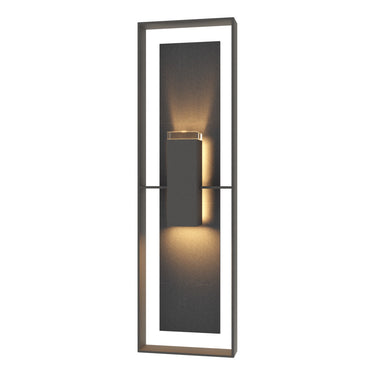 Shadow Box Tall w/Slate Outdoor Sconce 8