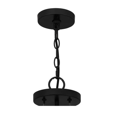 Shanghai 3 Light Pendant in Matte Black 3