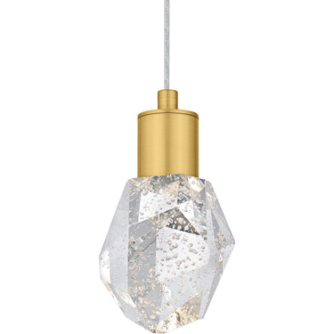 Skye Mini Pendant in Brushed Gold 2
