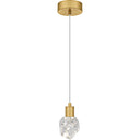 Skye Mini Pendant in Brushed Gold 5