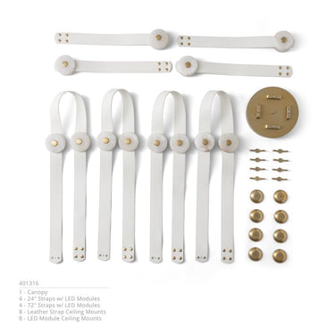 SNAPS Large LED Pendant 16