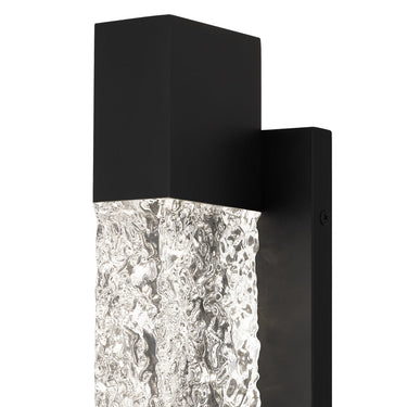 Solace SOL8404MBK Outdoor Wall Sconce in Matte Black 3
