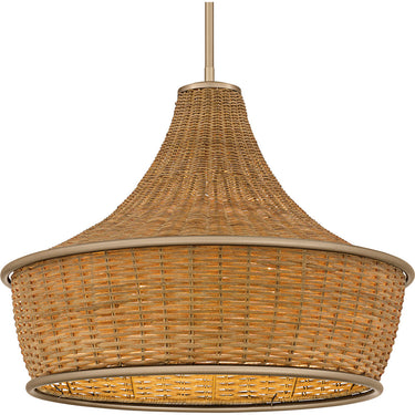 Solebay 3 Light Pendant in Bronze Gold 2