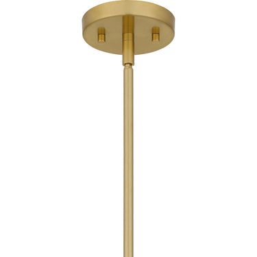 Solei 6 Light Chandelier in Aged Brass 3