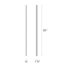 Sonneman 2330 Stiletto Lungo 48" LED Wall Bar 6