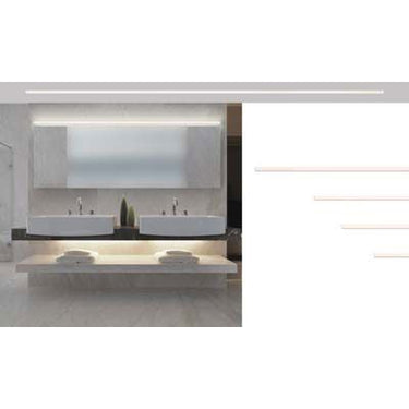 Sonneman 2338 Stiletto Lungo 96" LED Wall Bar - Crescent Harbor