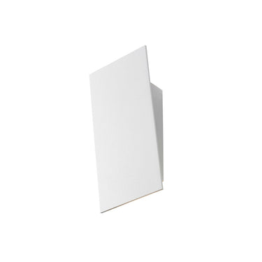 Sonneman 2365.98 Angled Plane Narrow LED Sconce in Textured White 1