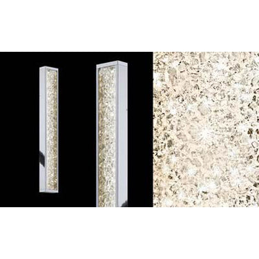 Sonneman 2557.01 Dazzle Slim 18" LED Bath Bar in Polished Chrome - Crescent Harbor