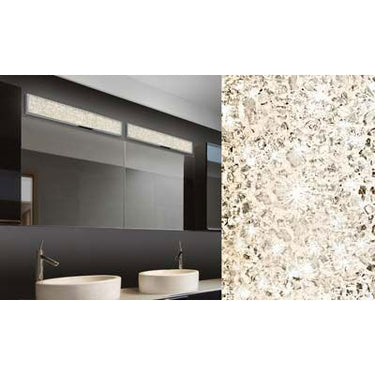 Sonneman 2562.01 Dazzle 36" LED Bath Bar in Polished Chrome - Crescent Harbor