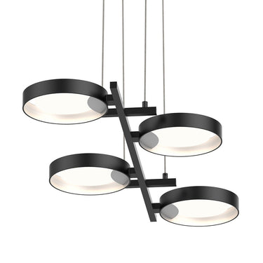 Sonneman 2655 Light Guide Ring 4-Light LED Bar Pendant 1