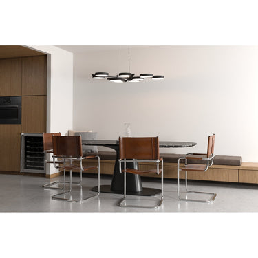 Sonneman 2656 Light Guide Ring 9-Light LED Pendant 11