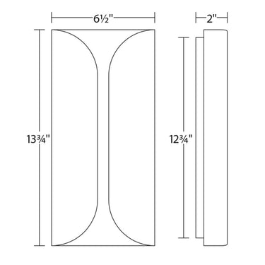 Sonneman 2710 Folds LED Sconce 7