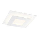 Sonneman 2727.98 Offset Square LED Surface Mount in Textured White 1