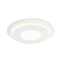 Sonneman 2729.98 Offset Round LED Surface Mount in Textured White 1
