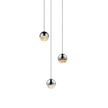 Sonneman 2914-SML Grapes 3-Light Round Small LED Pendant 1