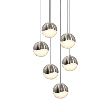 Sonneman 2915-LRG Grapes 6-Light Round Large LED Pendant 2