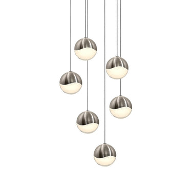 Sonneman 2915-MED Grapes 6-Light Round Medium LED Pendant 2