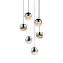 Sonneman 2915-MED Grapes 6-Light Round Medium LED Pendant 1