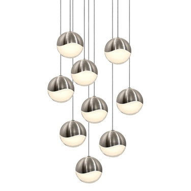 Sonneman 2916-LRG Grapes 9-Light Round Large LED Pendant 2