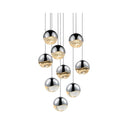 Sonneman 2916-LRG Grapes 9-Light Round Large LED Pendant 1