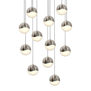 Sonneman 2917-MED Grapes 12-Light Round Medium LED Pendant 2