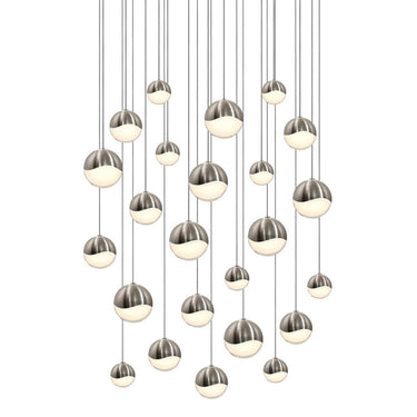 Sonneman 2918-AST Grapes 24-Light Round Assorted LED Pendant 2
