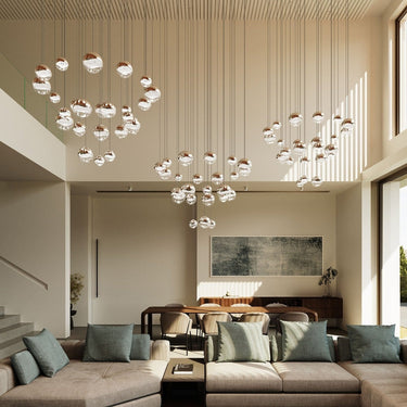 Sonneman 2918-AST Grapes 24-Light Round Assorted LED Pendant 3