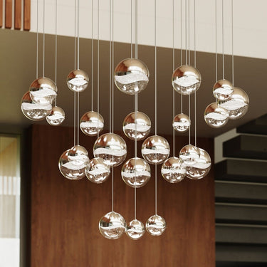 Sonneman 2918-AST Grapes 24-Light Round Assorted LED Pendant 4