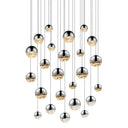 Sonneman 2918-AST Grapes 24-Light Round Assorted LED Pendant 1