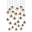 Sonneman 2918-LRG Grapes 24-Light Round Large LED Pendant 1