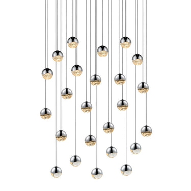 Sonneman 2918-SML Grapes 24-Light Round Small LED Pendant 1