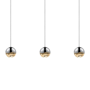Sonneman 2920-MED Grapes 3-Light Rectangle Medium LED Pendant 1