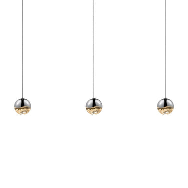 Sonneman 2920-SML Grapes 3-Light Rectangle Small LED Pendant 1
