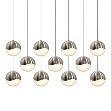 Sonneman 2922-LRG Grapes 11-Light Rectangle Large LED Pendant 2