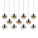 Sonneman 2922-LRG Grapes 11-Light Rectangle Large LED Pendant 1