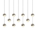 Sonneman 2922-SML Grapes 11-Light Rectangle Small LED Pendant 2