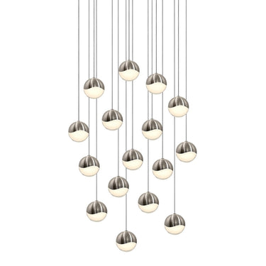 Sonneman 2923-MED Grapes 16-Light Square Medium LED Pendant 2
