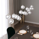 Sonneman 2961.01 Champagne Bubbles LED Pendant w/Round Canopy in Polished Chrome 3